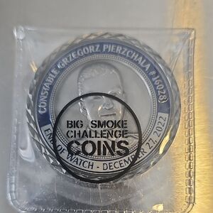 Big Smoke Challenge Commemorative Coin New In The Package